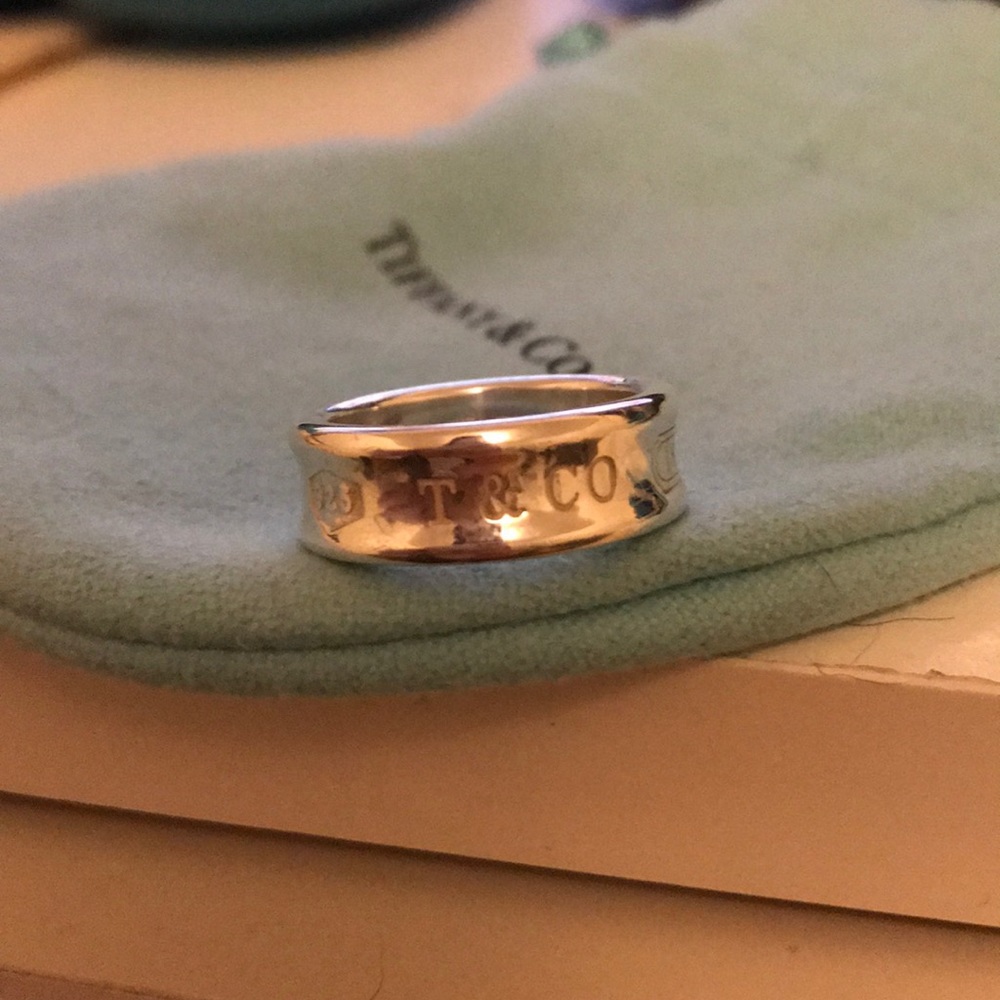 Tiffany & Co. 1837  Sterling Silver Band Ring